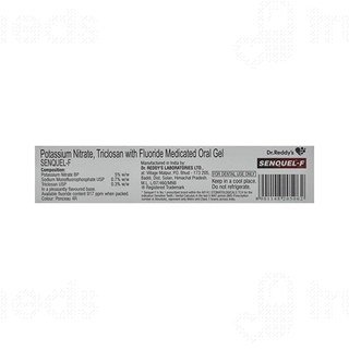 Senquel F Sensitive Teeth And Gums Medicated Oral Gel 50gm