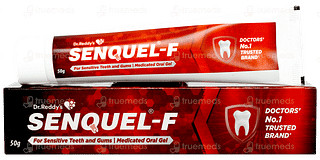 Senquel F Sensitive Teeth And Gums Medicated Oral Gel 50gm