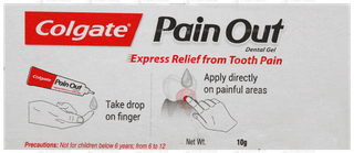 Colgate Pain Out Dental Gel 10Gm