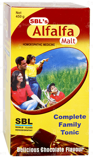 Sbl Alfalfa Malt Chocolate Flavour Tonic 450gm