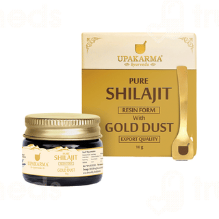 Upakarma Ayurveda Pure Shilajit Resin Form 10gm