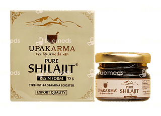 Upakarma Ayurveda Pure Shilajit Resin Form Paste 15 GM