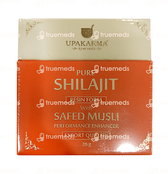 Upakarma Ayurveda Pure Shilajit Resin Form With Safed Musli 20gm