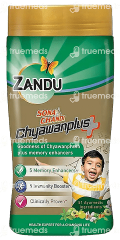 Zandu Sona Chandi Chyawanplus 450gm