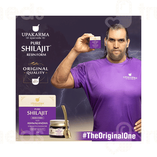 Upakarma Ayurveda Pure Shilajit Resin Form With Ashwagandha 10gm