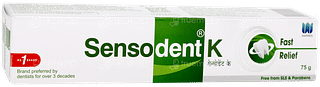 Sensodent K Fast Relief Toothpaste 75gm