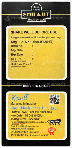 Knoll Active Shilajit Malt 400gm