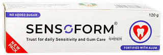Sensoform No Added Sugar Dental Cream 120gm