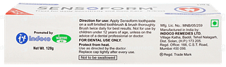 Sensoform No Added Sugar Dental Cream 120gm