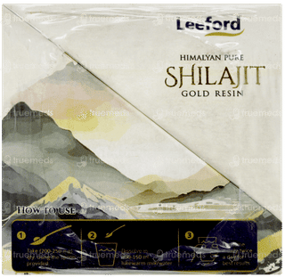 Leeford Shilajit Gold Resin With Swarna Bhasma 20gm