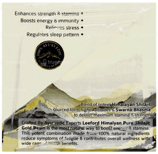 Leeford Shilajit Gold Resin With Swarna Bhasma 20gm