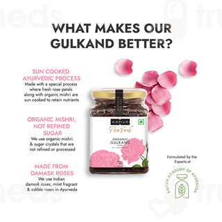 Kapiva Pure Foods Organic Gulkand 300gm