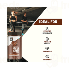 Muscleblaze Mb Fit Creamy Dark Chocolate Protein Peanut Butter 750gm