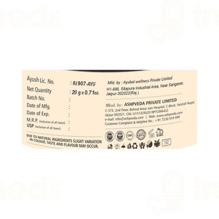 Ashpveda Kesar Gold Shilajit 20Gm