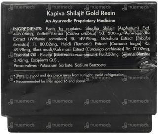 Kapiva Him Foods Shilajit Gold Resin 40Gm