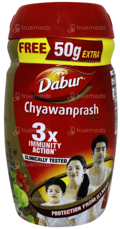 Dabur Chyawanprash Awaleha 3x Immunity Action 450gm + 50gm Free