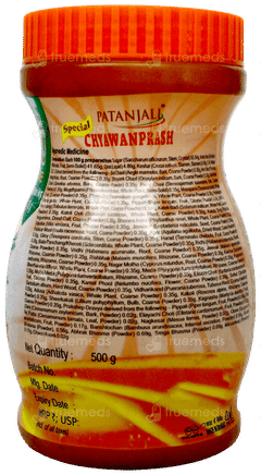 Patanjali Special Chyawanprash 500Gm With Bandhani Hing 10Gm Free