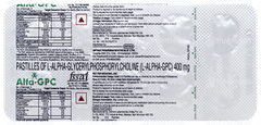 Alfa Gpc Pastilles 10