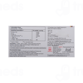 Megacholin 400 MG Pastilles 10