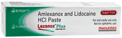 Lexanox Plus Sugar Free Paste 10gm