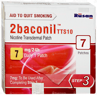 2baconil Tts10 7mg Nicotine Transdermal Patch 7