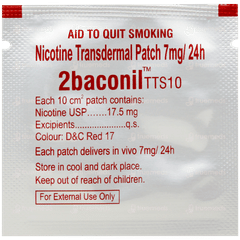 2baconil Tts10 7mg Nicotine Transdermal Patch 7