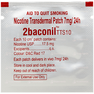 2baconil Tts10 7mg Nicotine Transdermal Patch 7