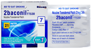2baconil Tts30 21mg Patch 7