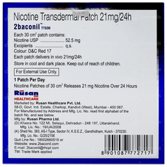 2baconil Tts30 21mg Patch 7