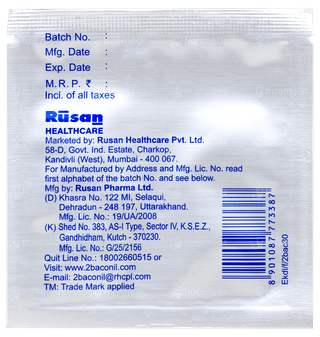 2baconil Tts30 21mg Patch 7