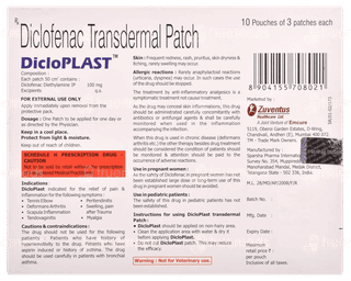 Dicloplast 100 Mg Patch 3