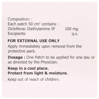 Dicloplast 100 Mg Patch 3