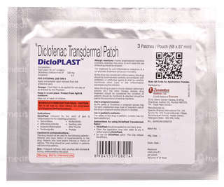 Dicloplast 100 Mg Patch 3