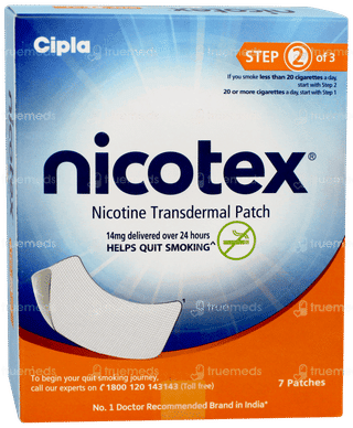 Nicotex 14mg Nicotine Transdermal Patch 7