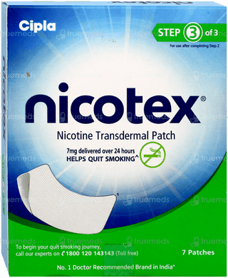 Nicotex 7Mg Nicotine Transdermal Patchs 7