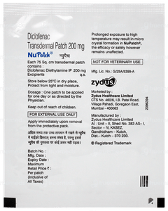 Nupatch Transdermal Patch 1