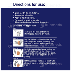 Menthopas Topical Patch 1