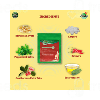 Zandu Ayurvedic Knee Pain Relief Patch 5