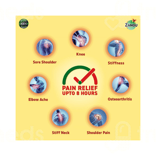 Zandu Ayurvedic Knee Pain Relief Patch 5