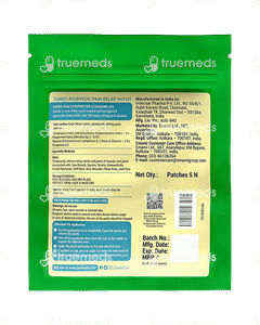 Zandu Ayurvedic Pain Relief Patch 5