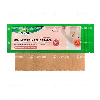 Zandu Ayurvedic Feminine Pain Relief Patch 5