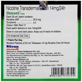 2baconil Tts20 14mg Patch 1