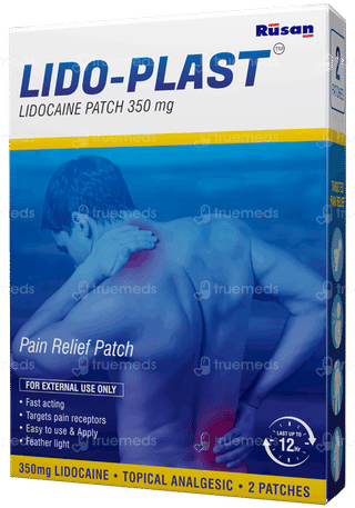 Lido Plast 350Mg Patches 5