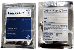 Lido Plast 350Mg Patches 5