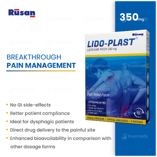 Lido Plast 350Mg Patches 5