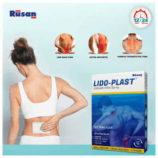 Lido Plast 350Mg Patches 5