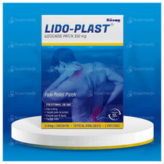 Lido Plast 350Mg Patches 5