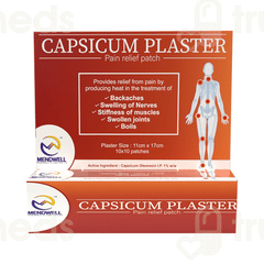 Mendwell Capsicum Plaster 11cm X 17cm Patch Pack Of 10