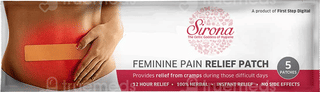Sirona Feminine Pain Relief Patch Pack Of 5