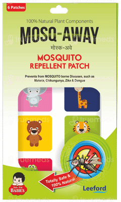 Mosq Away Mosquito Repellent For Kids Patch 6
